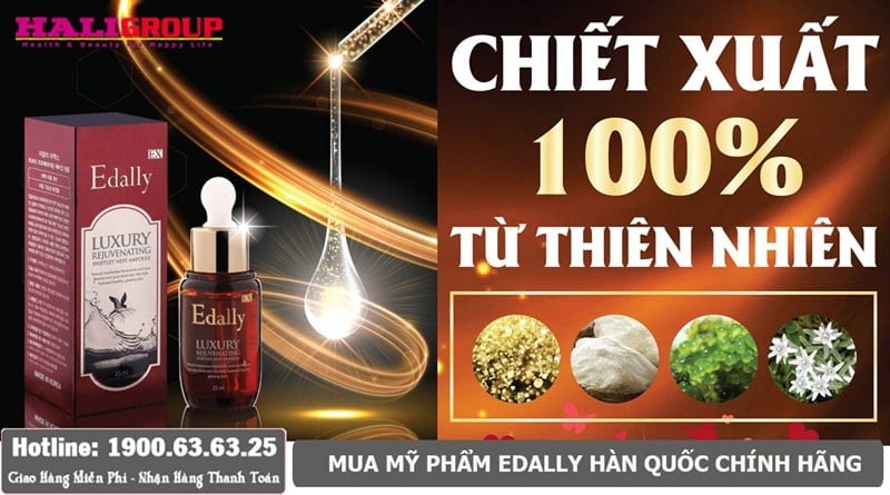 huyết thanh tổ yến chính hãng của edally