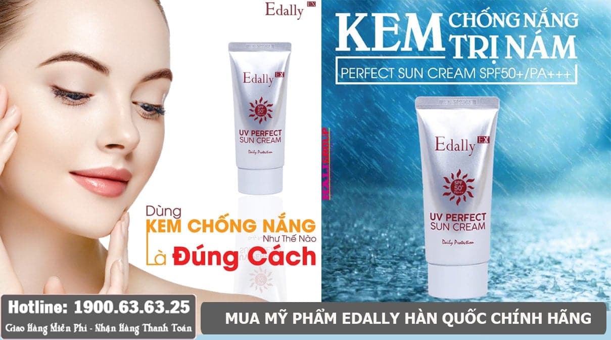 edally kem chống nắng