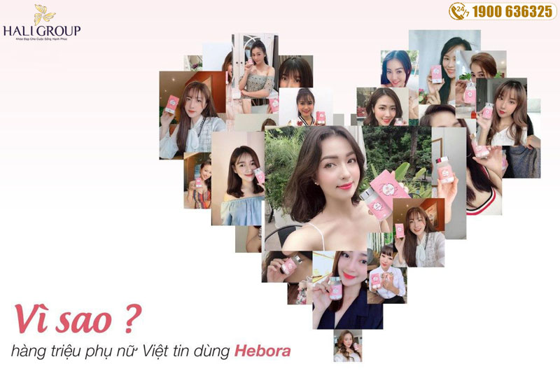 Hàng triệu phụ nữ Việt đã tin dùng Hebora