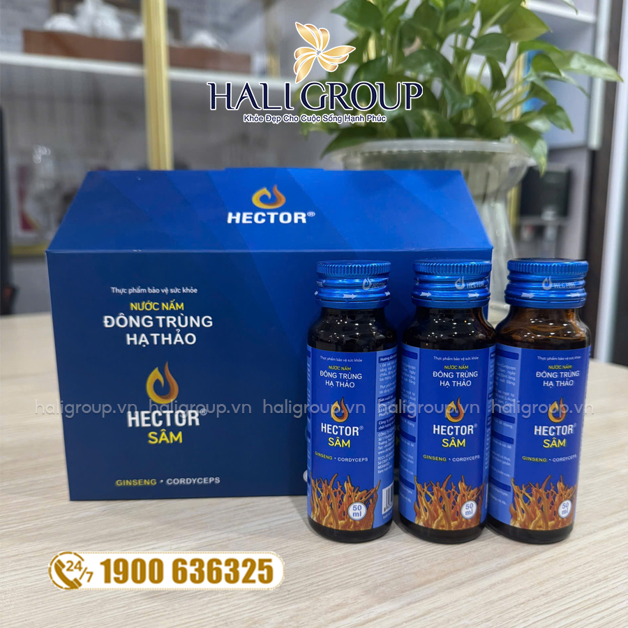 công dụng Nước Nấm Đông Trùng Hạ Thảo Hector Sâm