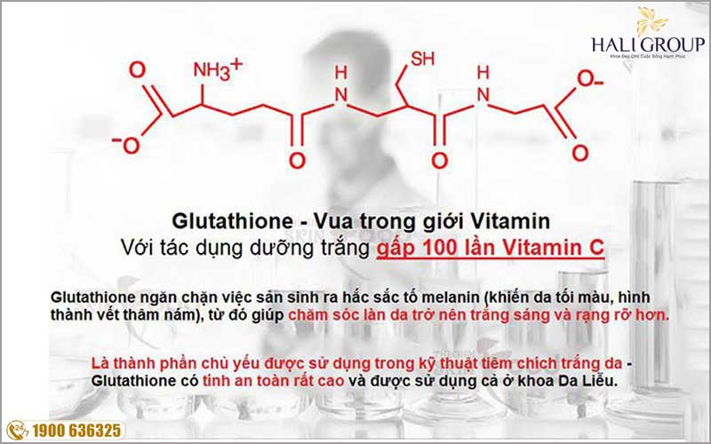 Glutathione hoạt chất làm trắng