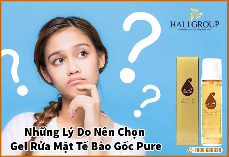 Gel rửa mặt pure