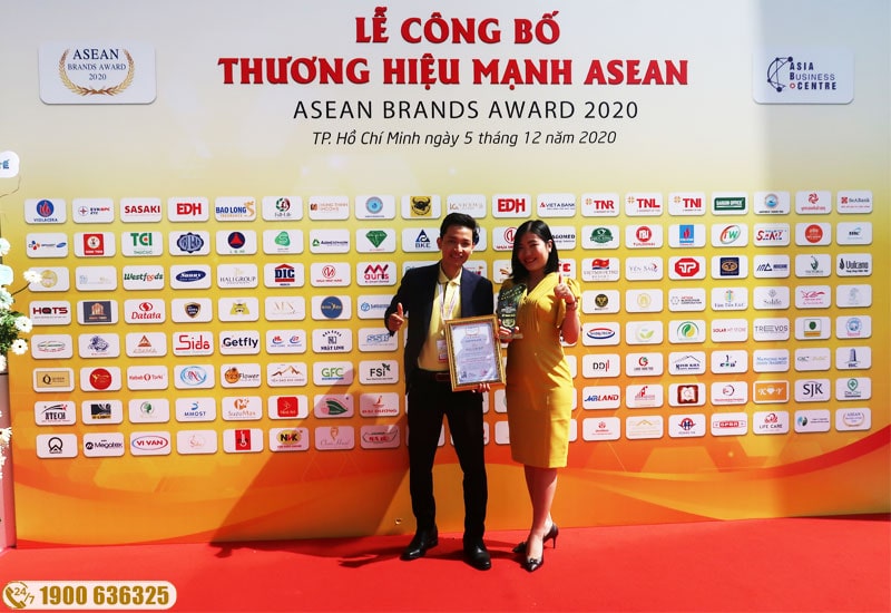 Hali Group vinh dự được nhận giải thương hiệu mạnh asean 2020