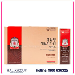 Tinh Chất Hồng Sâm Pha Sẵn KGC Extract Everytime Balance 10ml x 20 Gói