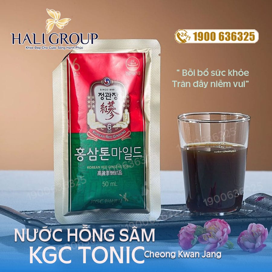 nước hồng sâm pha sẵn KGC Tonic Cheong Kwan Jung