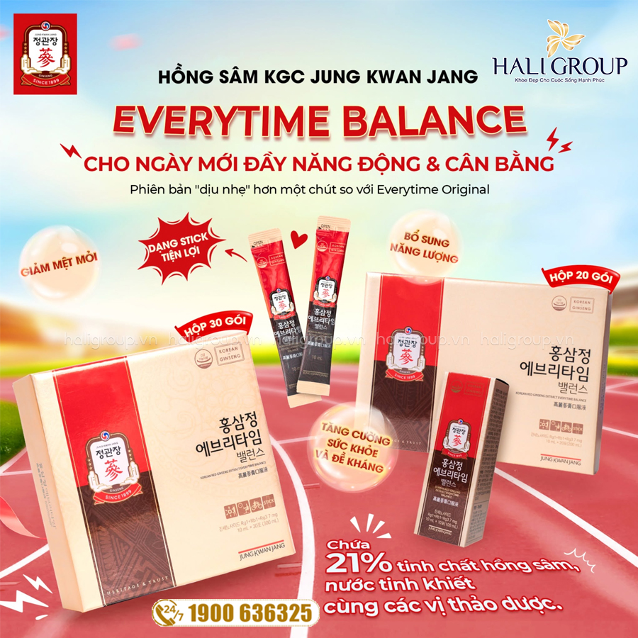 Tinh Chất Hồng Sâm KGC Jung Kwan Jang EveryTime Balance Hàn Quốc