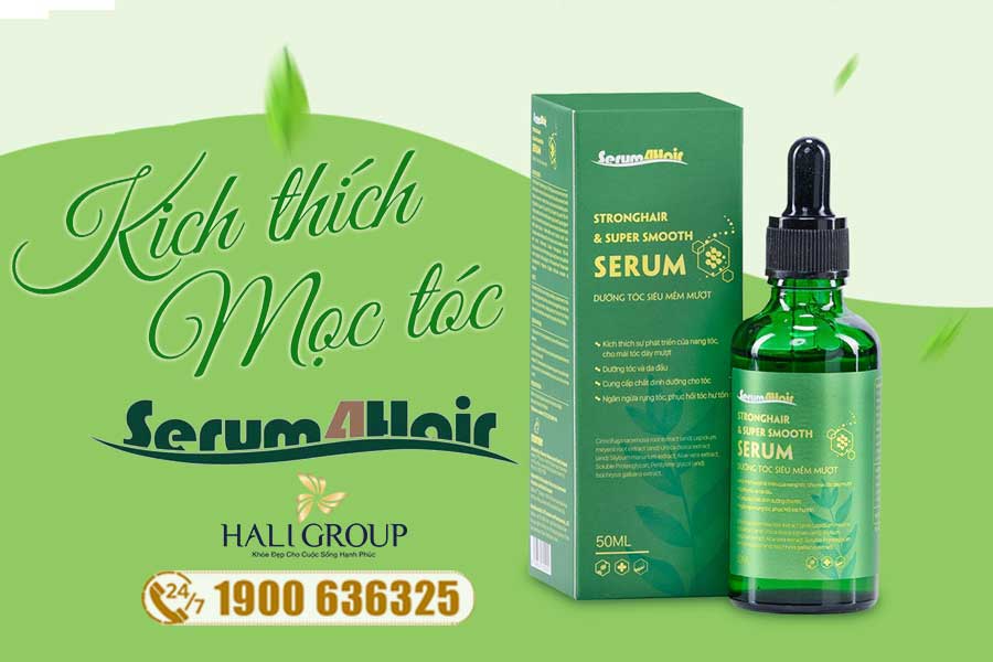 Công dụng Serum dưỡng tóc Serum4Hair