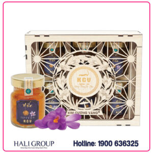 Yến Saffron Đông Trùng Hạ Thảo Kim Cương Vàng