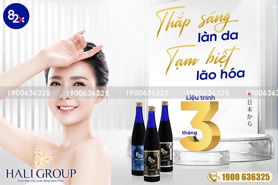 Công dụng liệu trình da đẹp dáng thon 82X Collagen