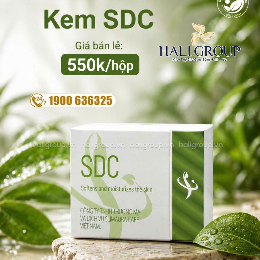 Kem Định Hình SDC SlimAura Care 100g