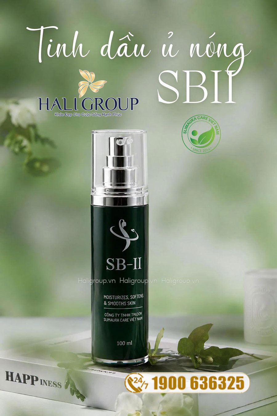 Tinh Dầu Ủ Nóng SB-II