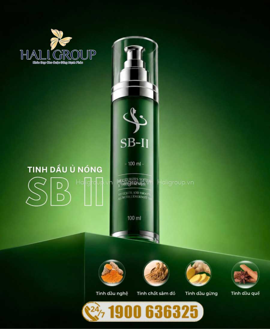 Tinh Dầu Ủ Nóng SB-II