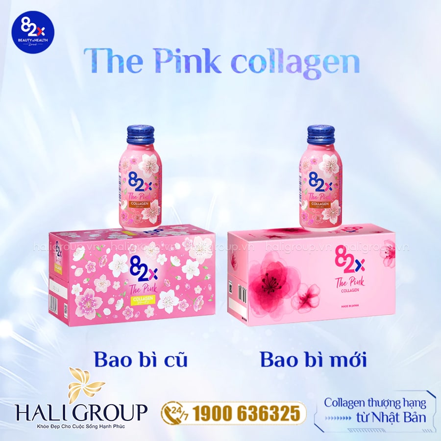 Nước Uống 82X The Pink Collagen Nhật Bản