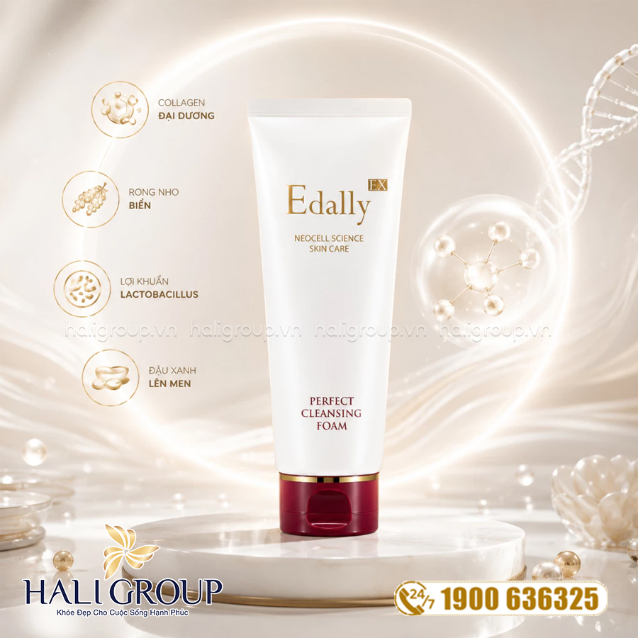 thành phần sữa rửa mặt edally