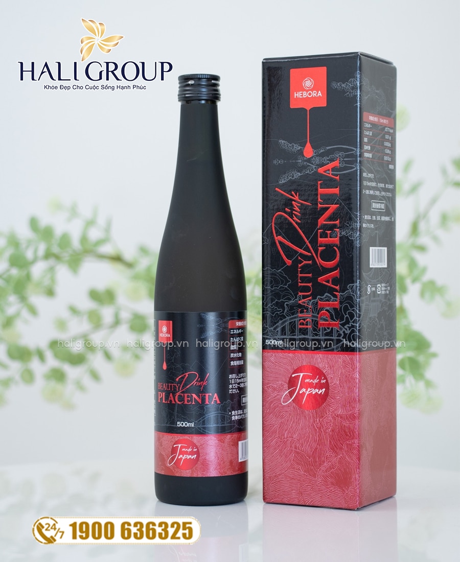 công dụng nước uống hebora placenta