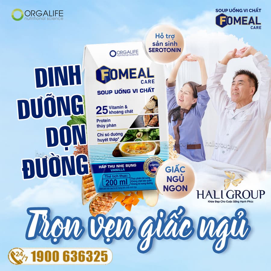 Fomeal Care Soup Uống Vi Chất Hấp Thu Bồi Bổ Cơ Thể