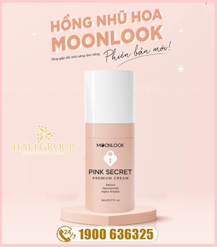 Kem Retinol Hồng Nhũ Hoa Cao Cấp MoonLook [Phiên Bản Mới]