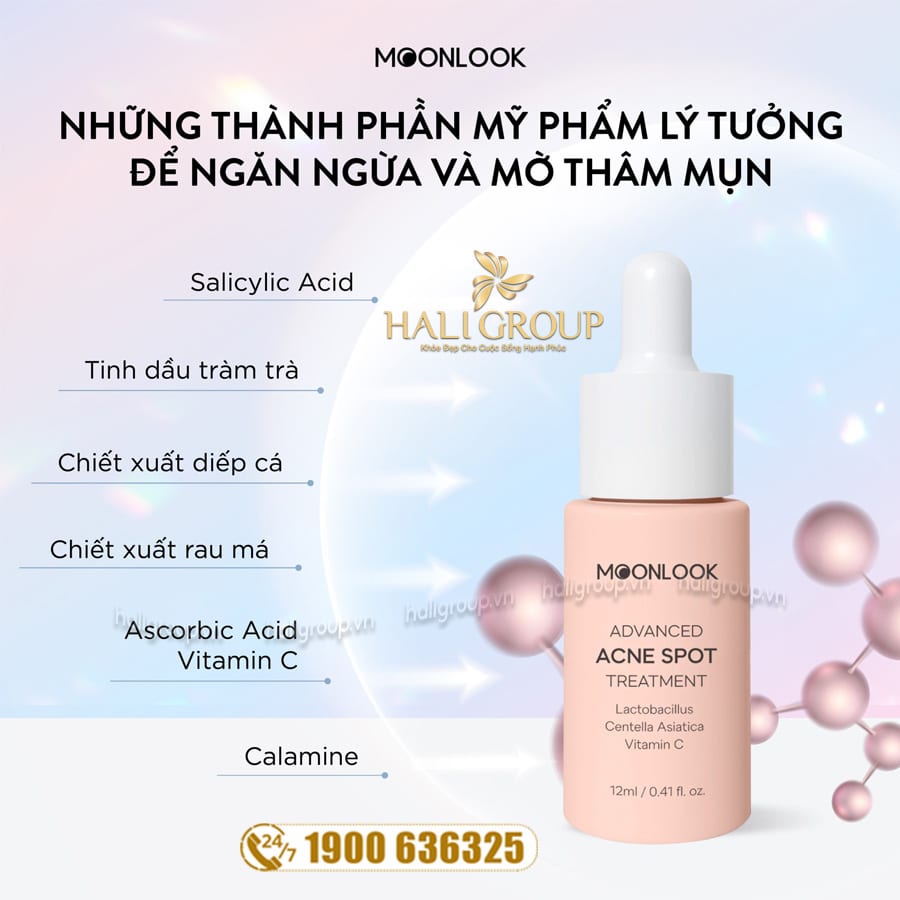 Chấm Mụn MoonLook - Advanced Acne Spot Treatment [Phiên Bản Mới]