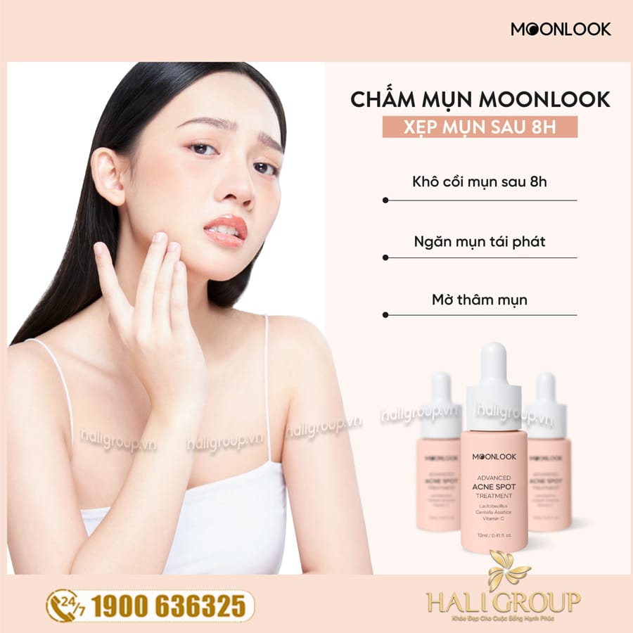 Chấm Mụn MoonLook - Advanced Acne Spot Treatment [Phiên Bản Mới]