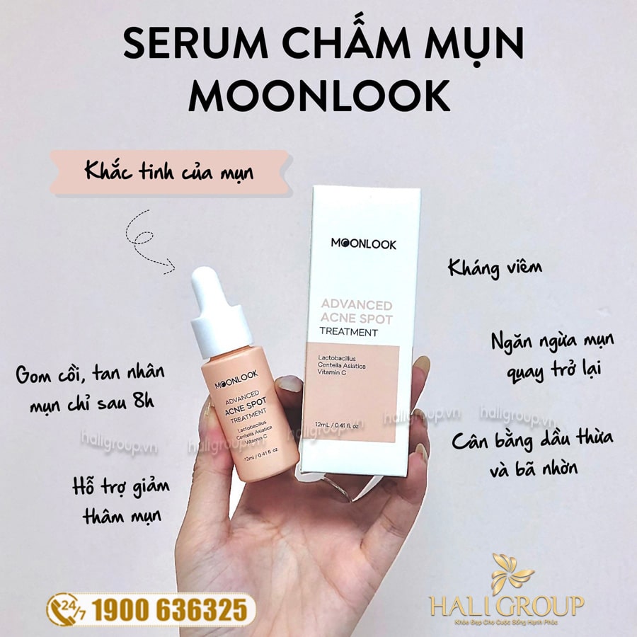 Chấm Mụn MoonLook - Advanced Acne Spot Treatment [Phiên Bản Mới]