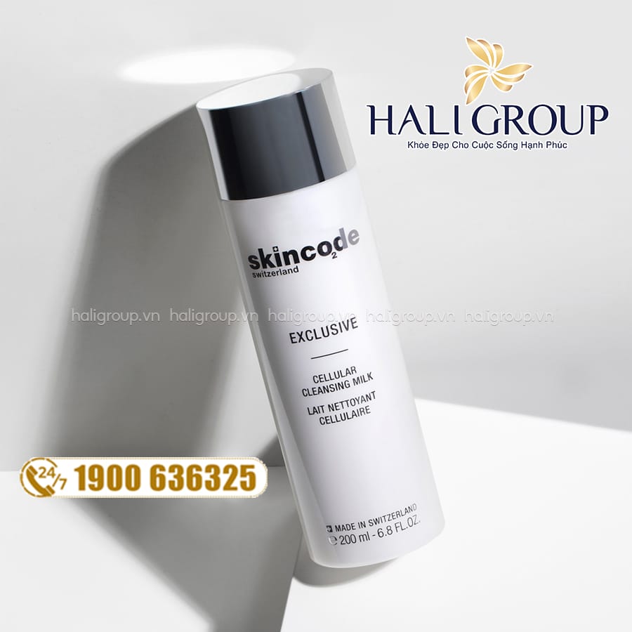 Sữa Rửa Mặt Giảm Nếp Nhăn Skincode Cellular Cleansing Milk