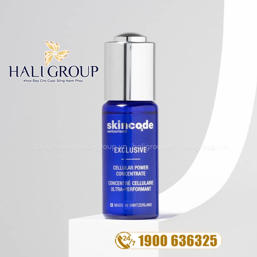 thành phần  Huyết Thanh Skincode Exclusive Cellular Power Concentrate – Hỗ Trợ Phục Hồi, Giảm Nếp Nhăn