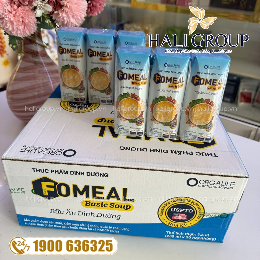 Thực Phẩm Dinh Dưỡng Fomeal Basic Soup bao bì mới