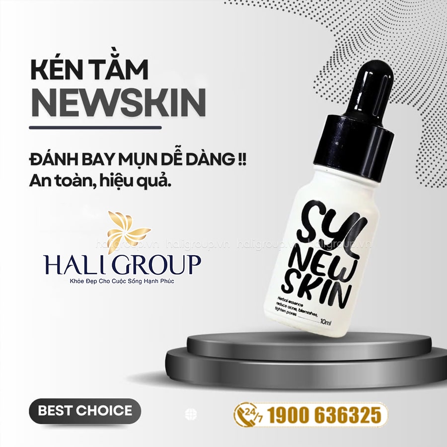 công dụng Serum Mụn Kén Tằm Newskin