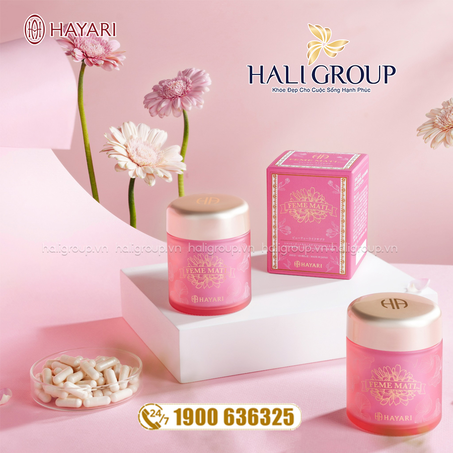 Viên Uống Men Phụ Khoa FEME MATI Pro Hayari