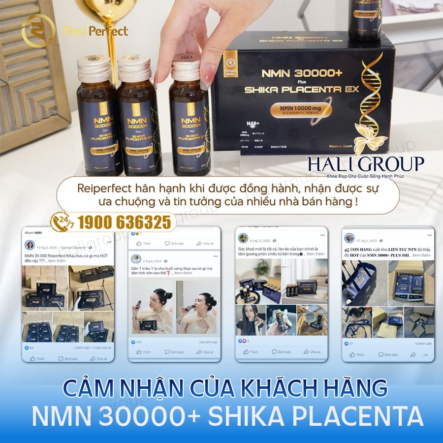 Review NMN 30000+ Shika Placenta