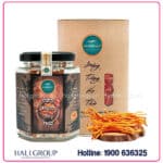 Đông Trùng Hạ Thảo Khô Kim Cương Vàng - Hộp Giấy 10g