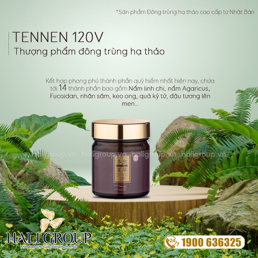công dụng Viên Uống Đông Trùng Hạ Thảo Tennen 