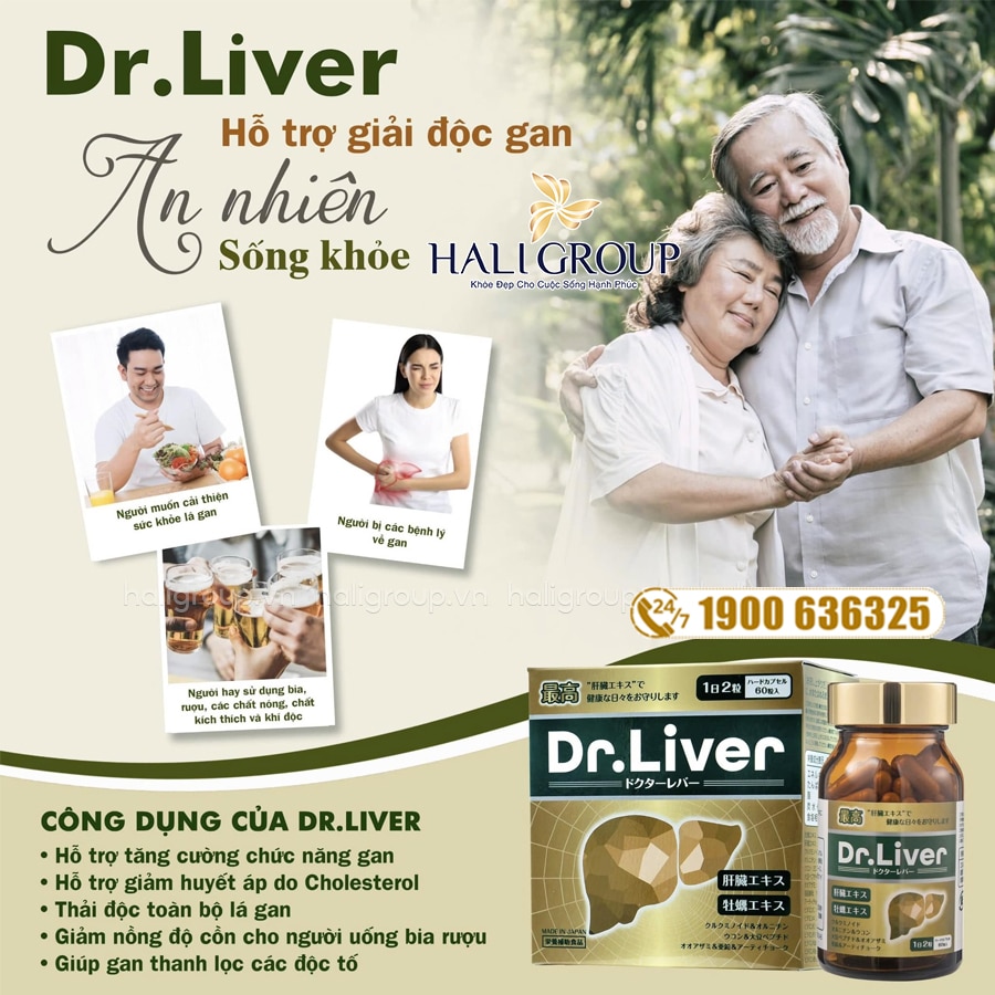 công dụng viên uống dr liver jpanwell