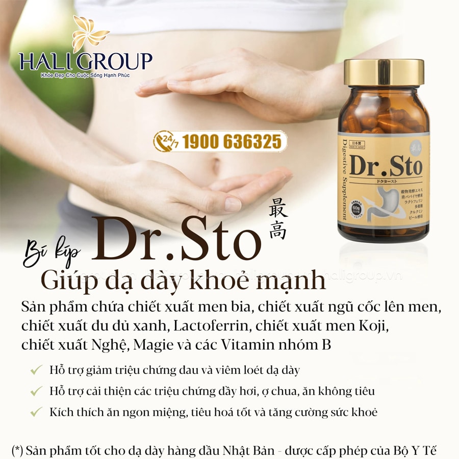 công dụng viên uống dr.sto jpanwell
