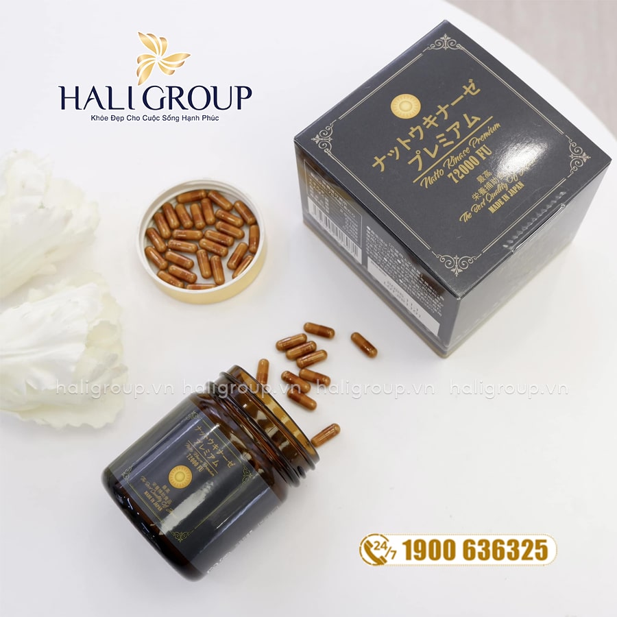 công dụng Viên Uống Natto Kinase Premium 72000 FU