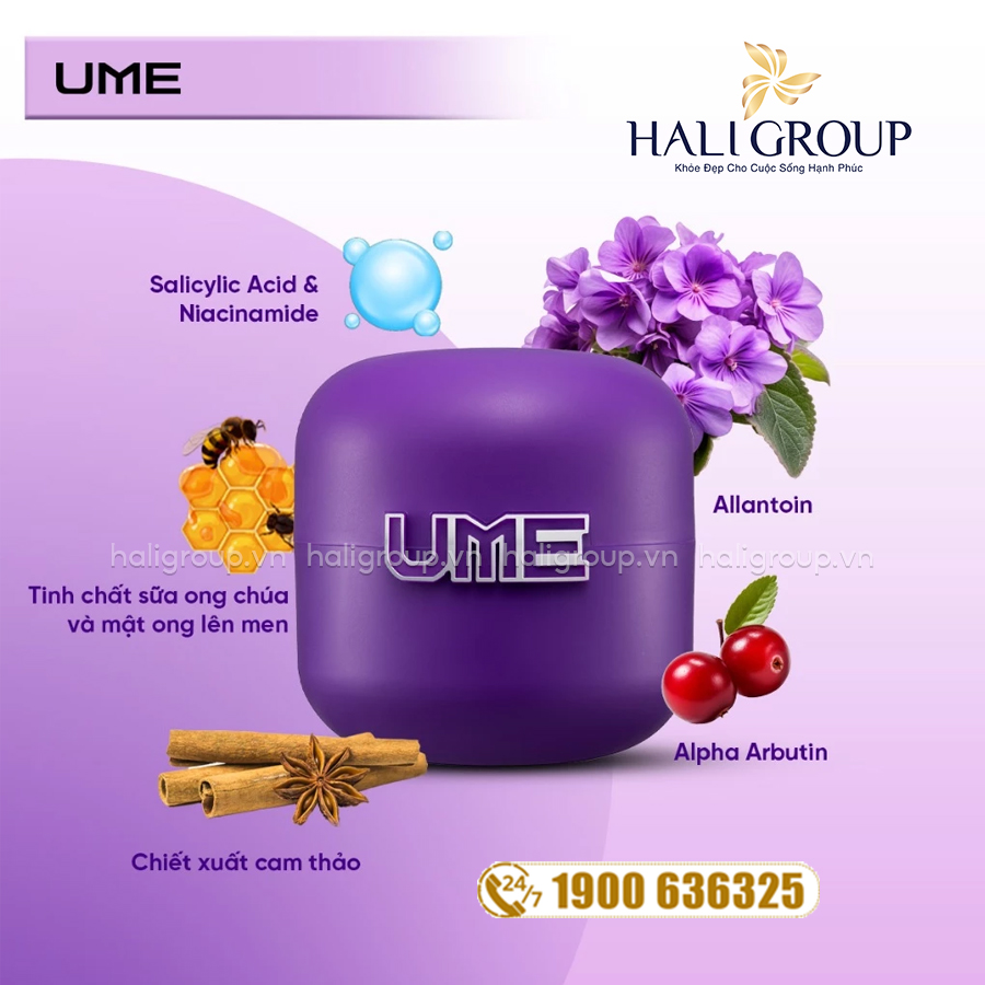 kem dưỡng sáng body ume