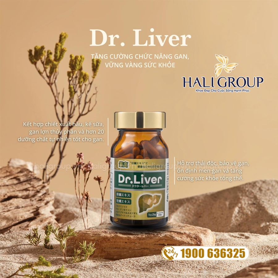 thành phần viên uống dr liver jpanwell
