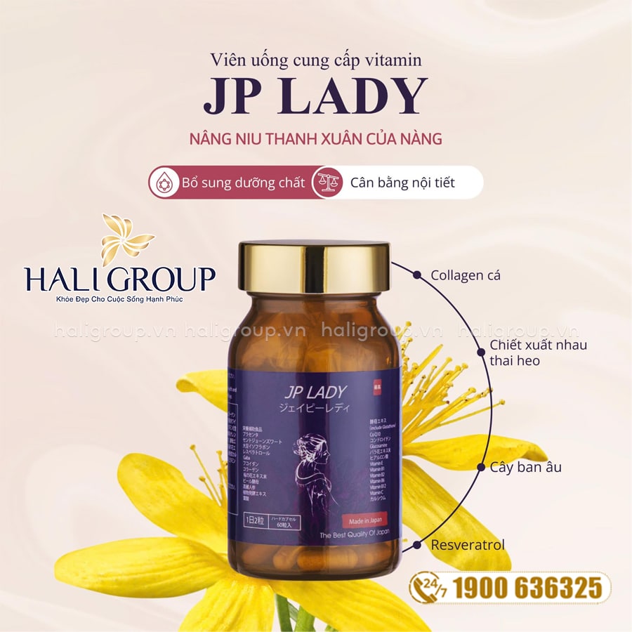 thành phần viên uống JP Lady Jpanwell