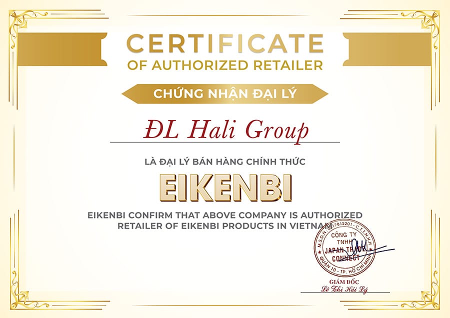 Hali Group đang là nhà phân phối sản phẩm của Thực Phẩm Chăm Sóc Sức Khỏe Eikenbi chính hãng trên toàn quốc.