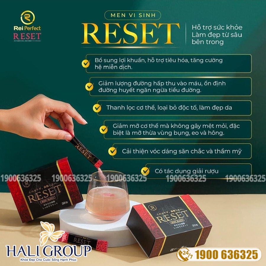 men vi sinh reset nhật bản