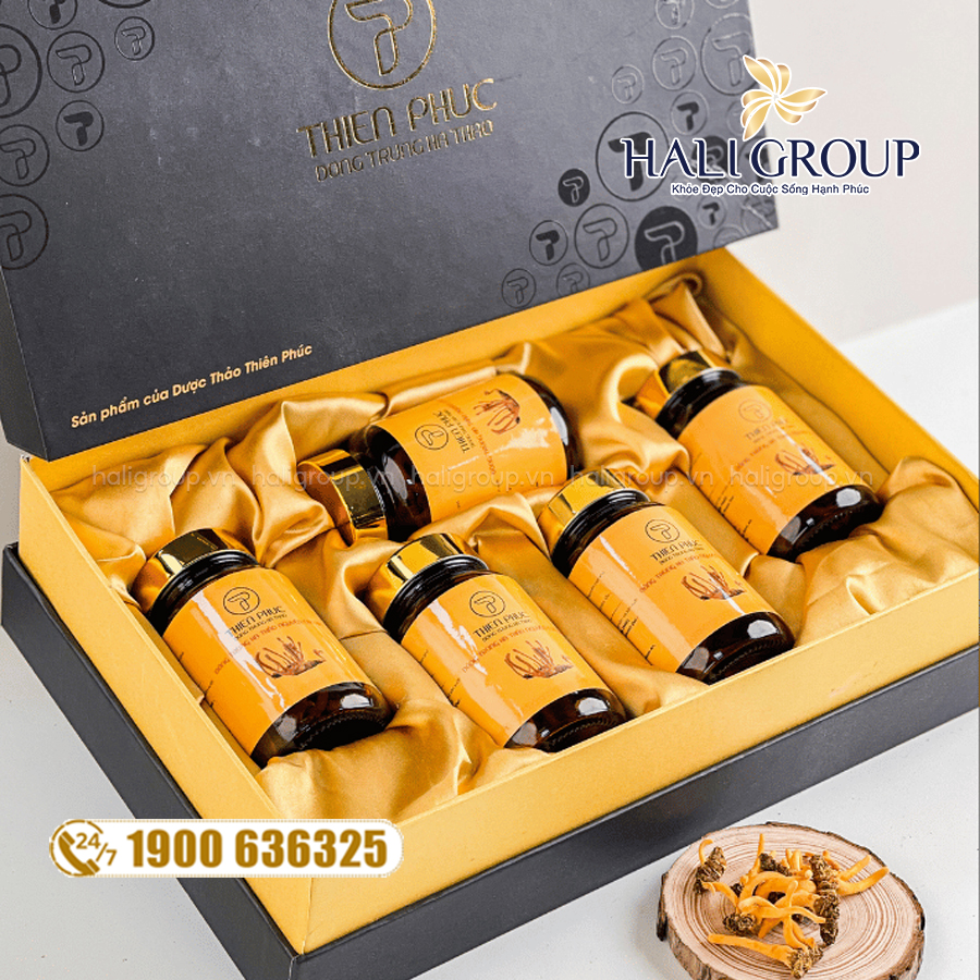 Đông Trùng Hạ Thảo Thiên Phúc Nguyên Con Khô – Hộp 25g