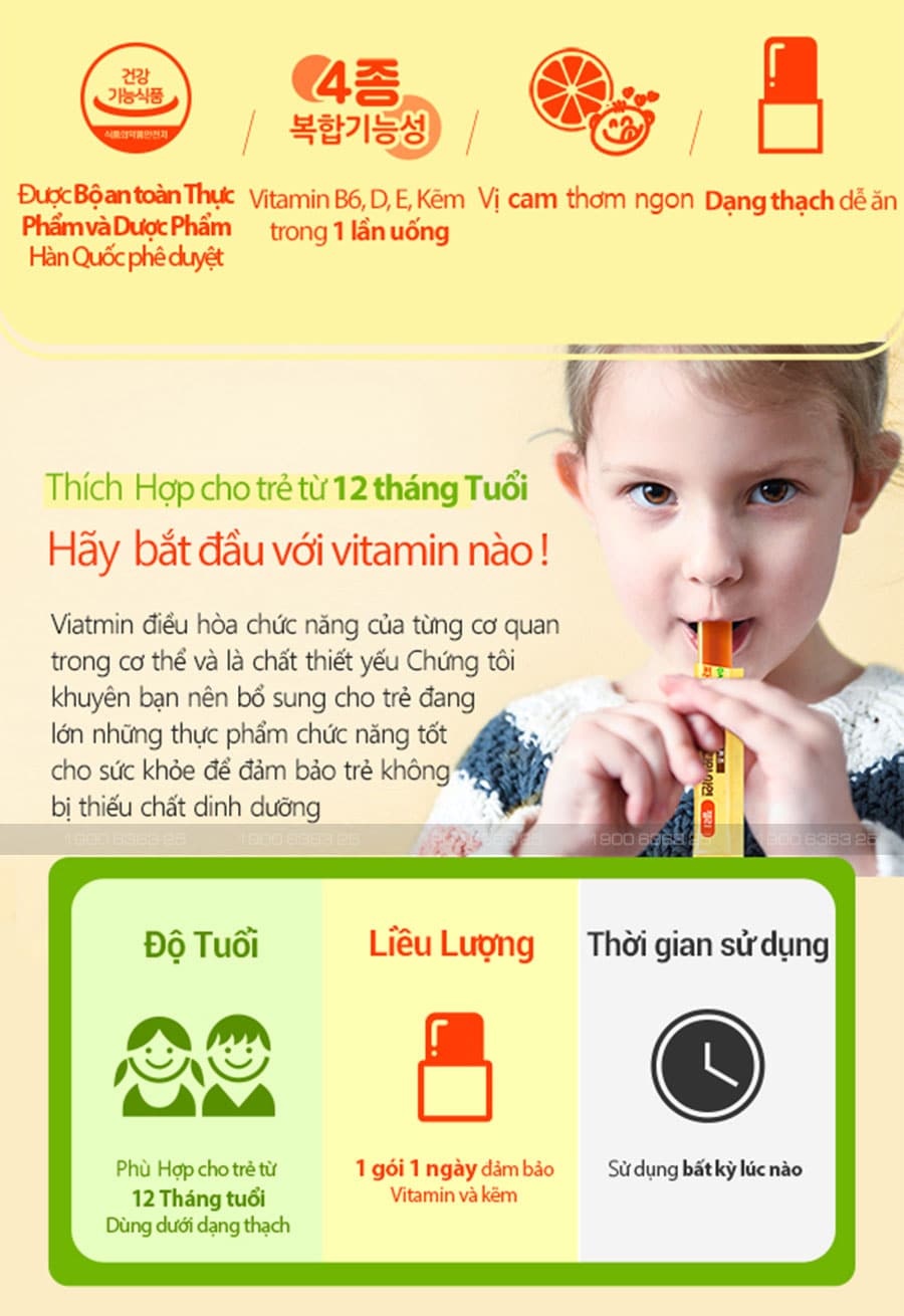 hướng dẫn sử dụng Kem Kẽm Dạng Thạch Nutri D-Day Kids Squeezable Vita Tzu Vitamin Zinc Jelly