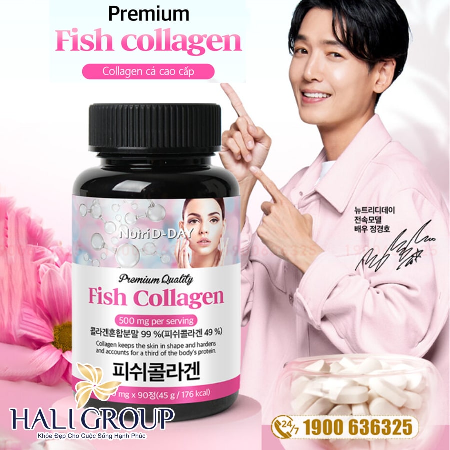 Viên Uống Fish Collagen Nutri D-Day Premium