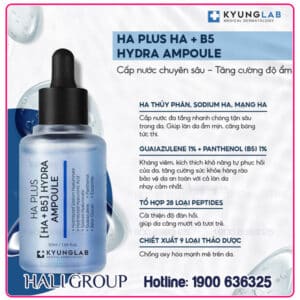 Serum HA B5 Kyung Lab Mẫu Mới - HA Plus [HA+B5] Hydra Ampoule