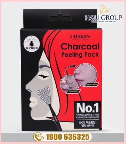 Mặt Nạ Mụn Đầu Đen Chakan Charcoal Peeling Pack