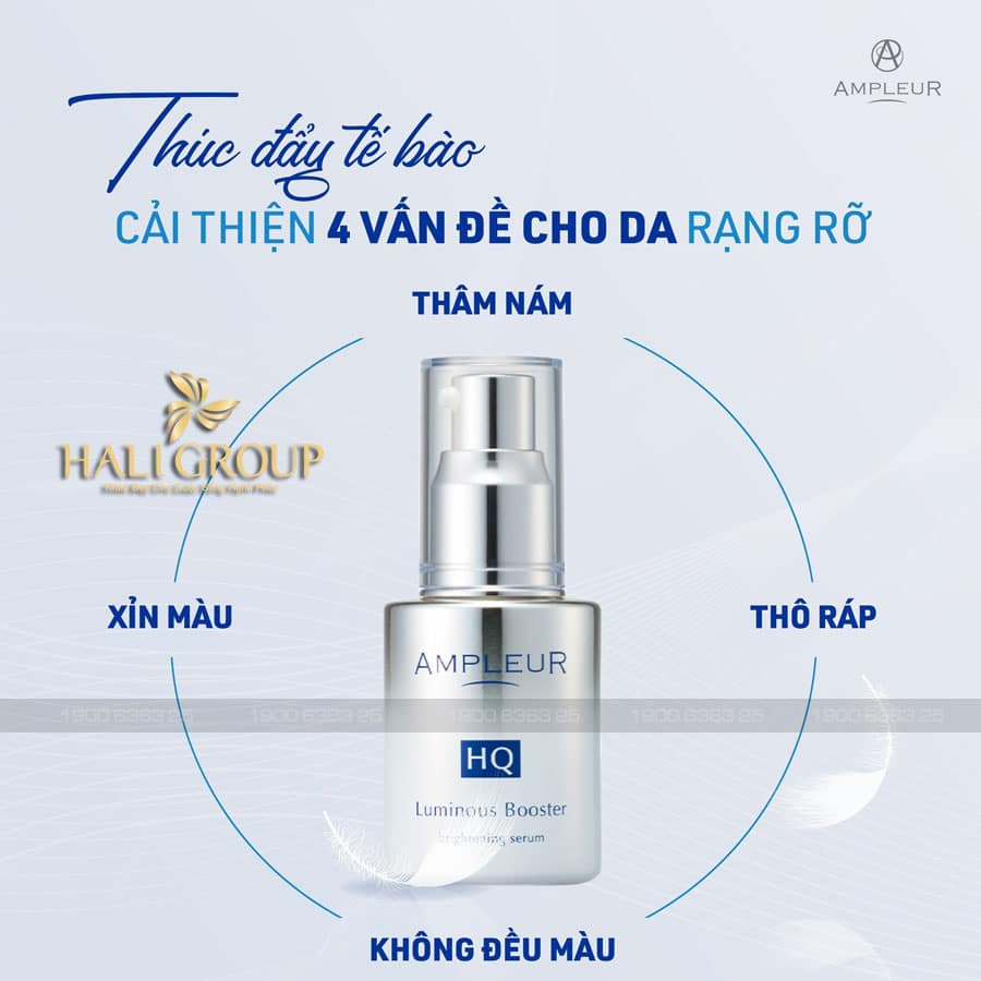 Serum AMPLEUR Luminous HQ Booster Nhật Bản