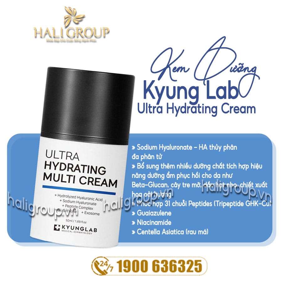 Combo Cao Cấp Dành Cho Da Lão Hóa - Kyung Lab Ultra Hydrating Cream