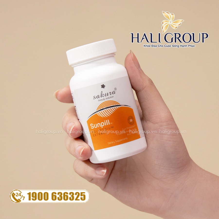 viên chống nắng sunpill sakura