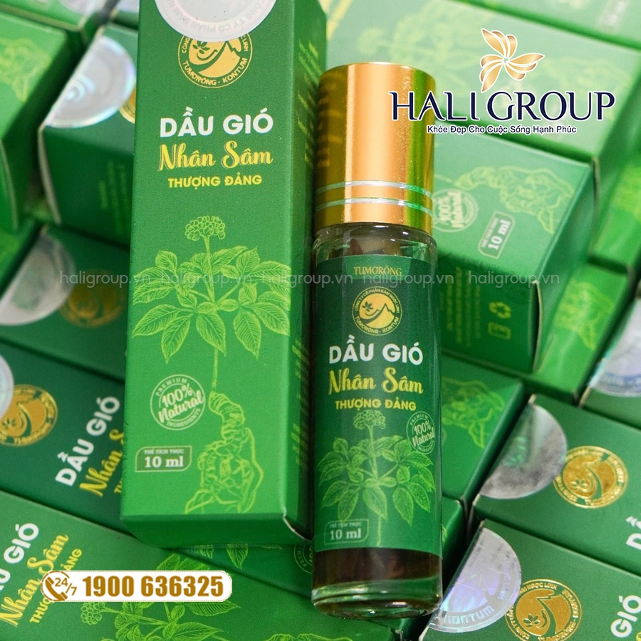 công dụng Dầu Gió Thượng Đảng Nhân Sâm Sâm Ngọc Linh Tu Mơ Rông 