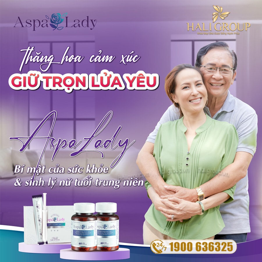 Aspa Lady Viên Uống Cân Bằng Nội Tiết Tố Nữ